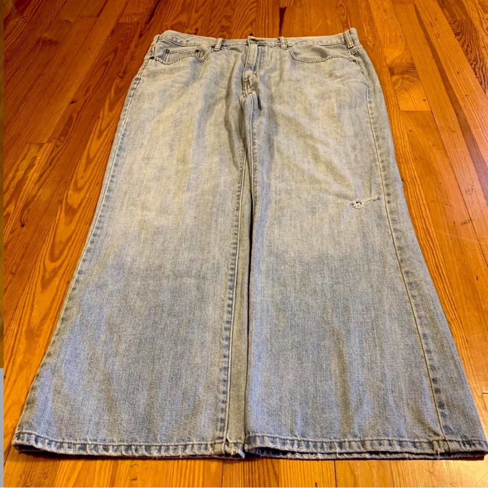 SOUTH POLE LIGHT WASH SKATER LOOK BAGGY PANTS‼️🚨